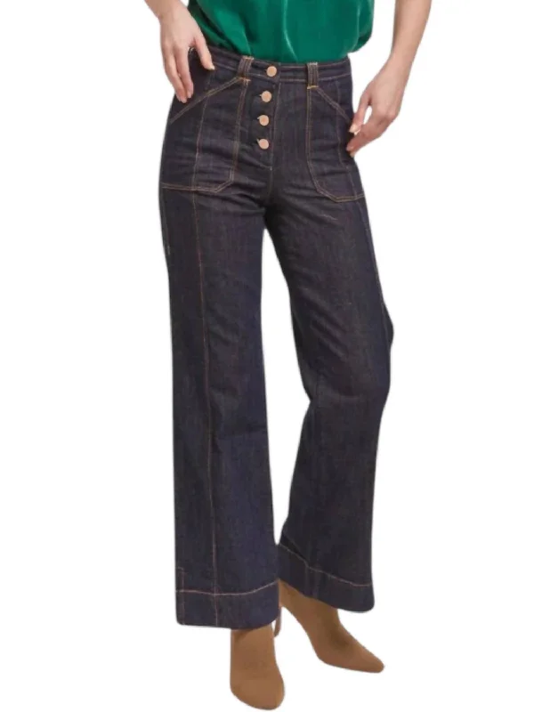 Dive Into Trendy Styles Holly High Rise Jeans In Dark Denim