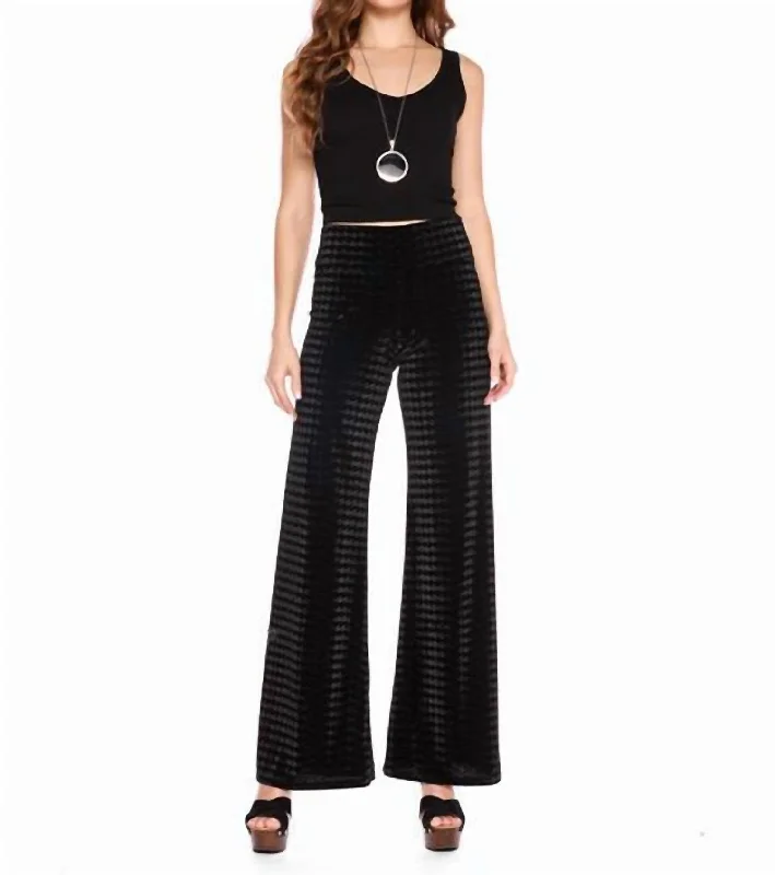 Hot Picks Wide Leg Pants In Black