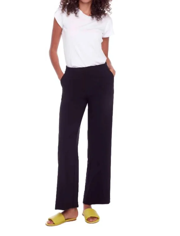 Trendy Styles Wide Leg Palermo Pants In Black