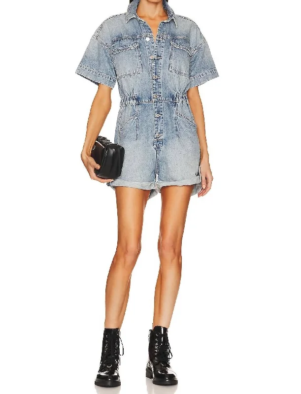 Style Versatile Women's Collection Marci Cuffed Shortall In Marrakesh