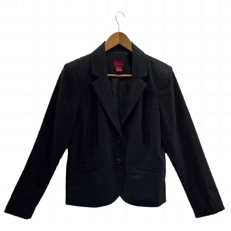 Chic Style Women's Two Button Blazer In Oxford Navy