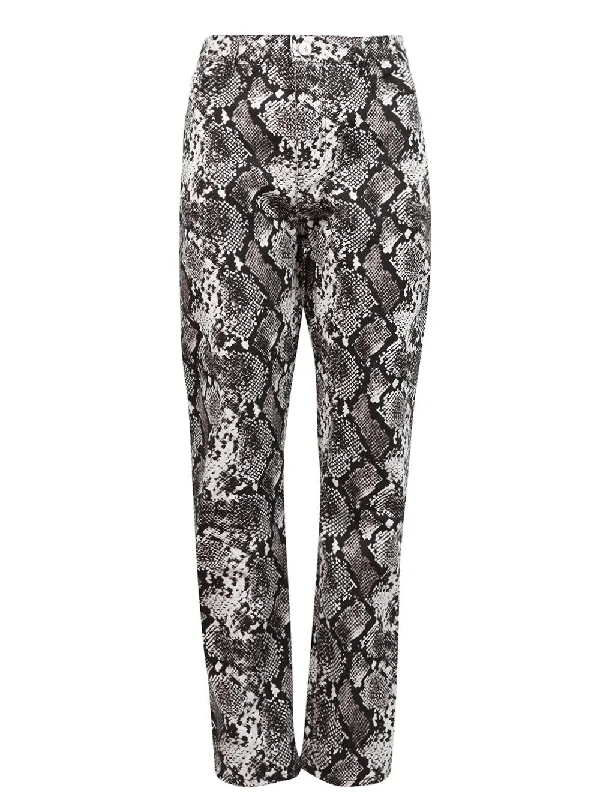 Trend Setting Wardrobe Snake Print Pants