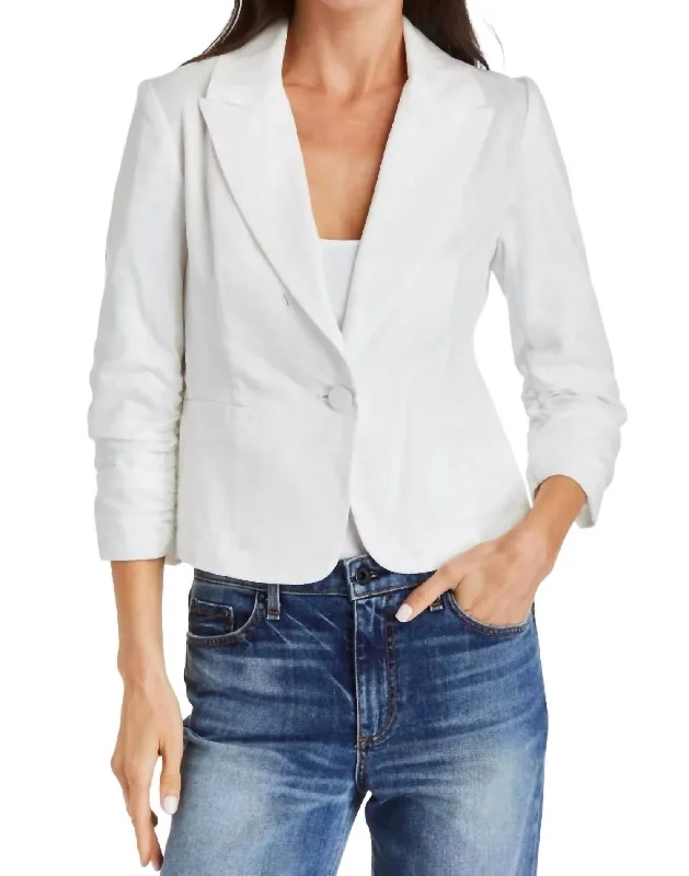 Save Big Suzie Jacket In Ivory