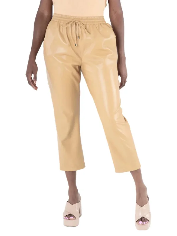 Exquisite Women's Wear Sale Joy Faux Leather Jogger In Lark