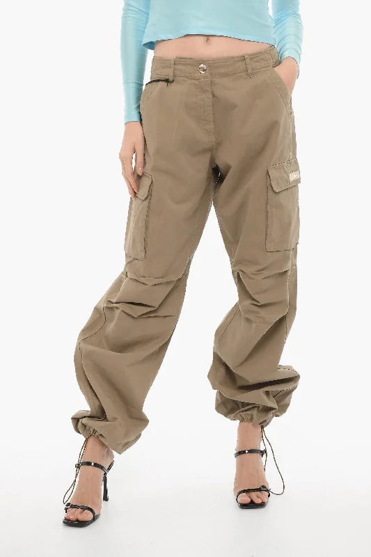 Special Offer Coperni Cotton Cargo Pants with Belt Loops