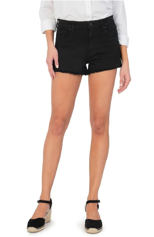 Forward Trendsetter Jane High Rise Shorts In Black