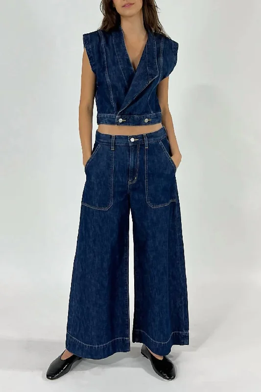 Limited Time Matis Ultra Wide Leg Jean In Kaan