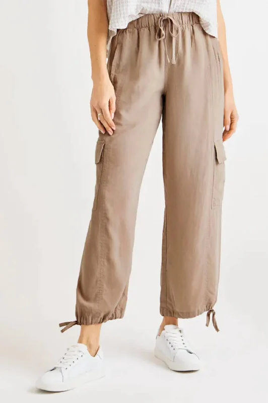 Shop Sales Kamryn Cargo Pants In Rattan