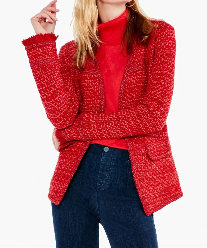 Special Offers Up Tempo Jacket In Red Mix