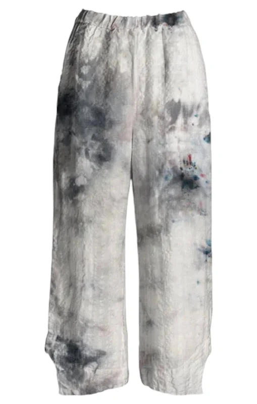 Exclusive Discount Women's Milo Linen Pants In Rainstorm