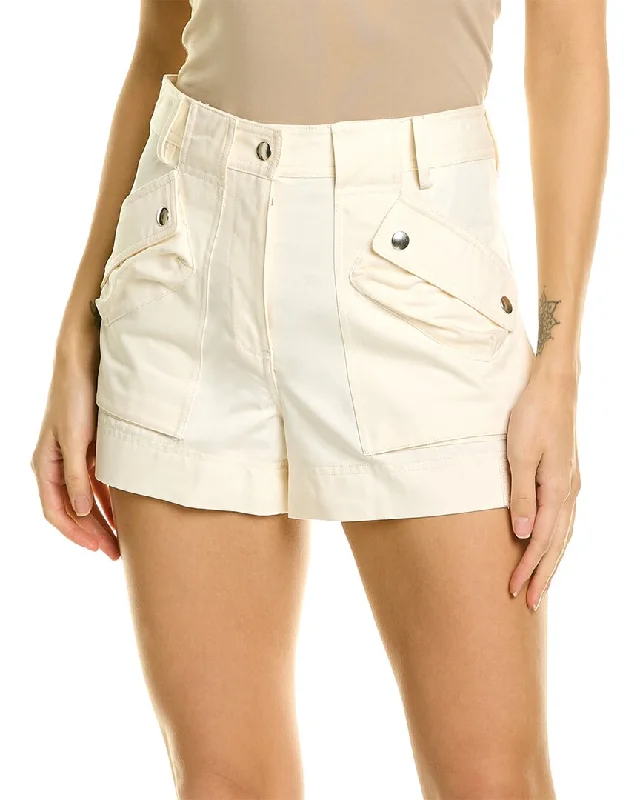 Vibrant Femme Fashion Helmut Lang Twill Sailor Short