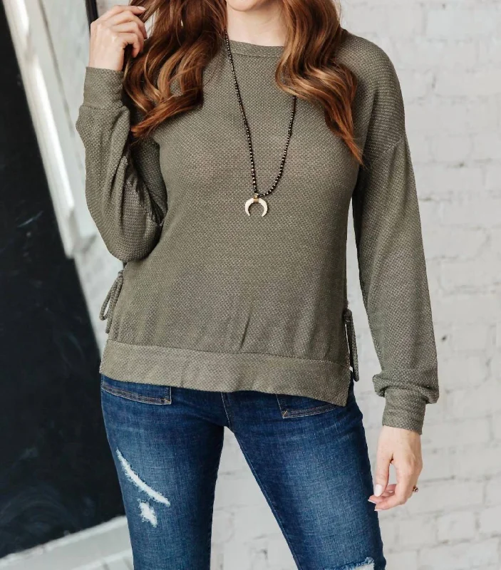 Huge Discounts This Week In The Forest Top In Olive