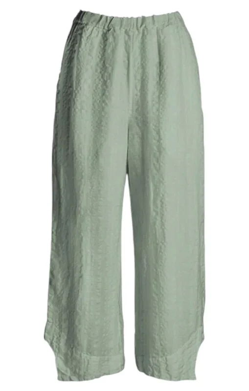 Special Occasion Wear Women's Milo Linen Pants In Sage