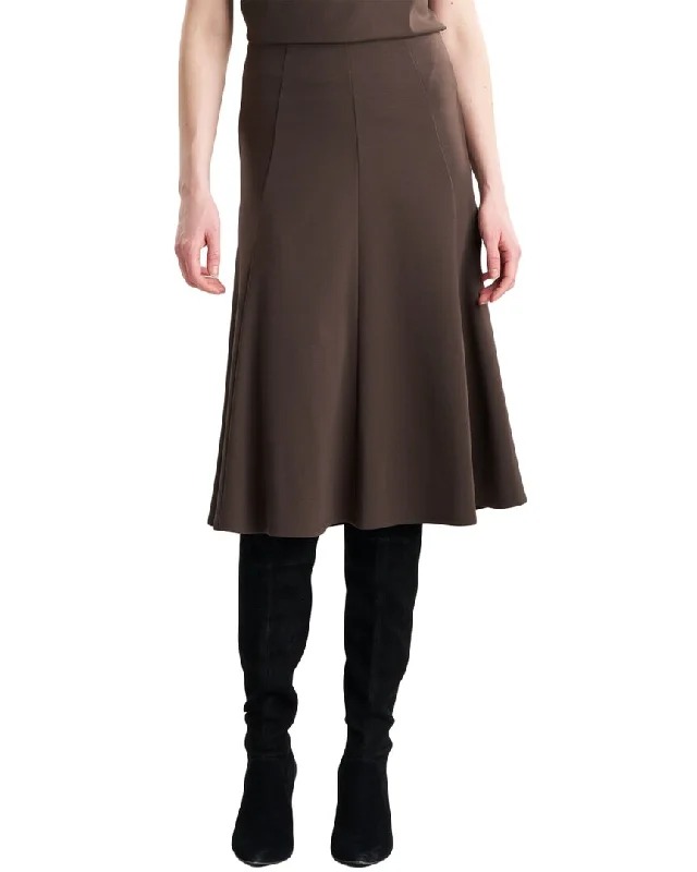 Business Casual Outfits Natori Compact Knit Flare Skirt