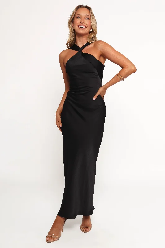 Crazy Discounts, Hurry Up Donata Maxi Dress - Black