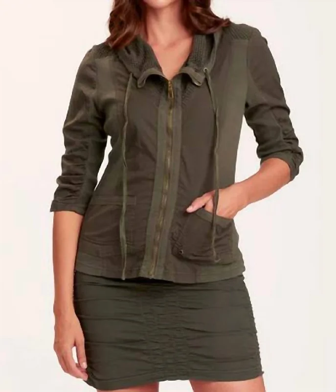 Trendy Street Style Clothing Fjord Jacket In Olive