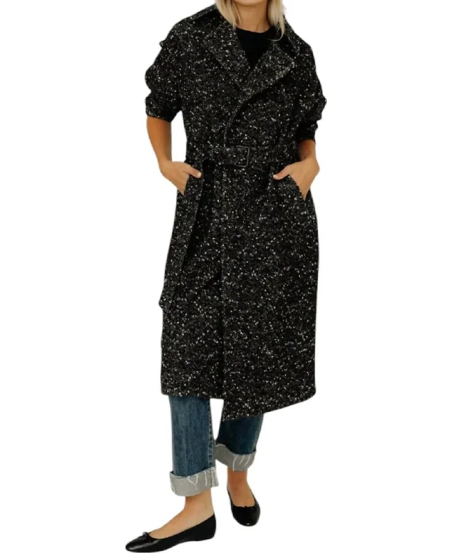 Seasonal Sale Horia Coat In Black