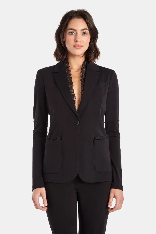 Get The Latest Trends THE LACE LEAR BLAZER