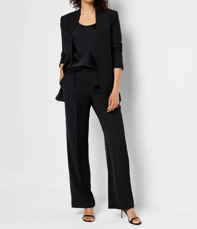 Fashion Essentials Social Edit Blazer In Black Onyx