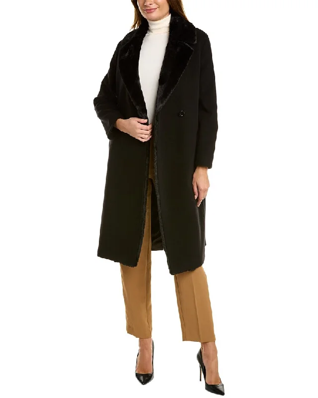 Flash Sales Cinzia Rocca Icons Wool & Cashmere-Blend Coat