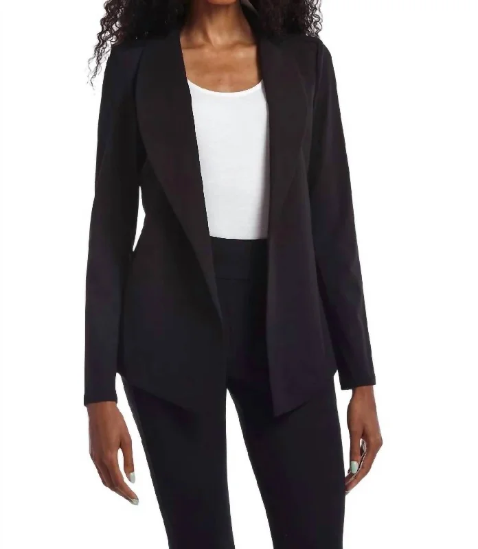 Day To Night Styles Hartley Slim Fit Blazer In Black