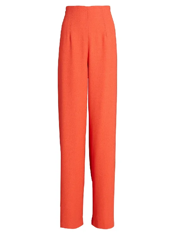 Redefining Women's Fashion High Waisted Signature Pant Apricot