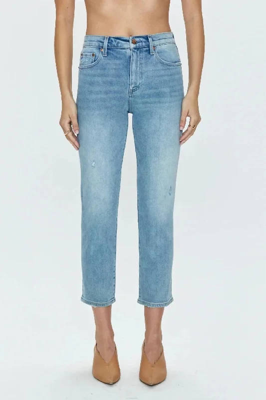 Effortless Everyday Wear Monroe Cigarette Crop Jean In Notting Hill Vintage