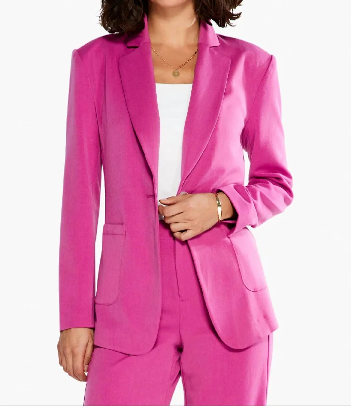 Summer Deals Work It Blazer In Orchid Petal