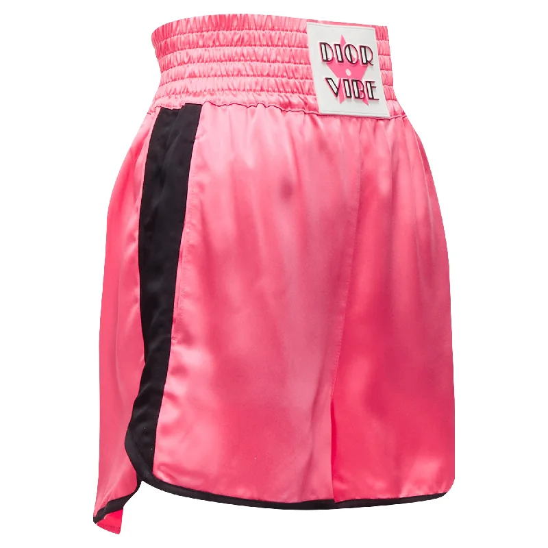 Trend Forward Threads For Her Christian Dior Dior Vibe satin panels boxing shorts