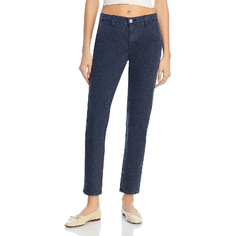 Fashionista Favorites Caden Womens Pocket Wool Ankle Pants