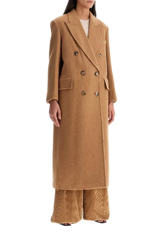 Unleash Your Trend Driven Style Max Mara Camel Double-Breasted Coat