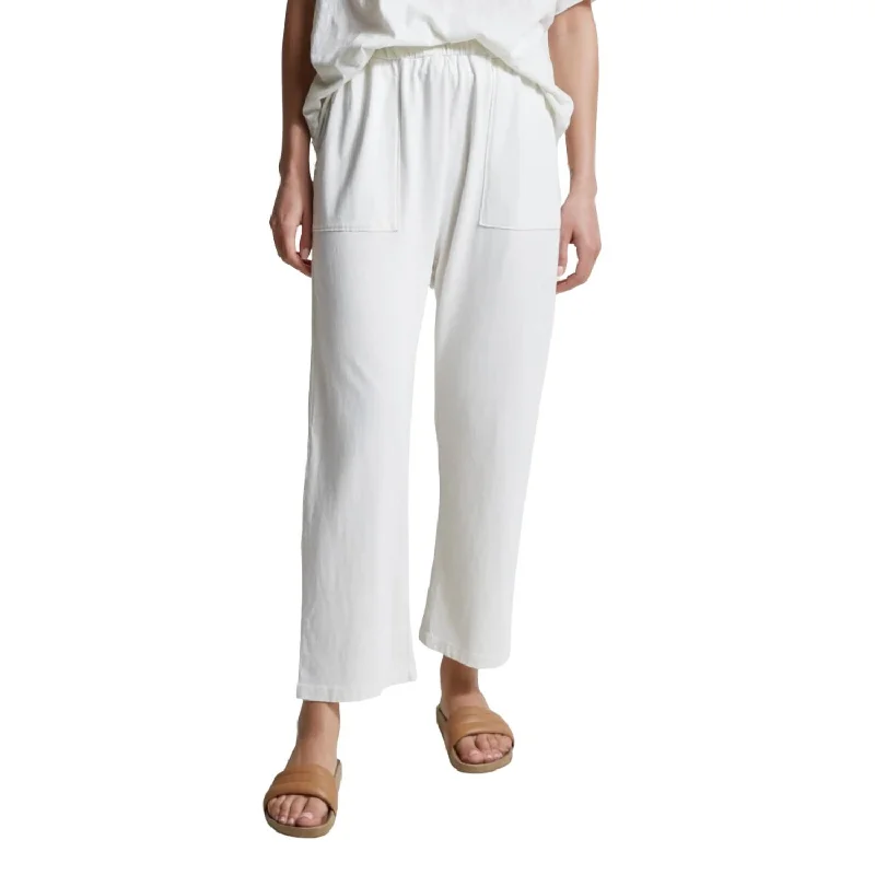 Crazy Discounts, Hurry Up Shailey Paperbag Pant In Soft White