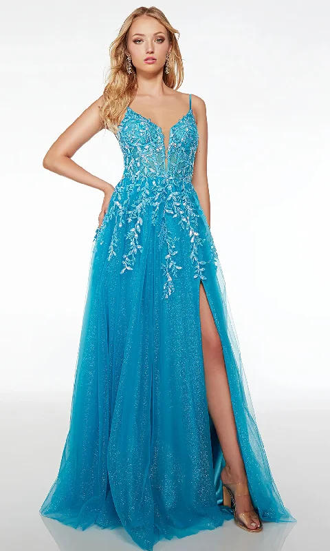 Flash Sale, Don't Miss Alyce Paris 61623 - Sequin Corset Bodice Prom Gown