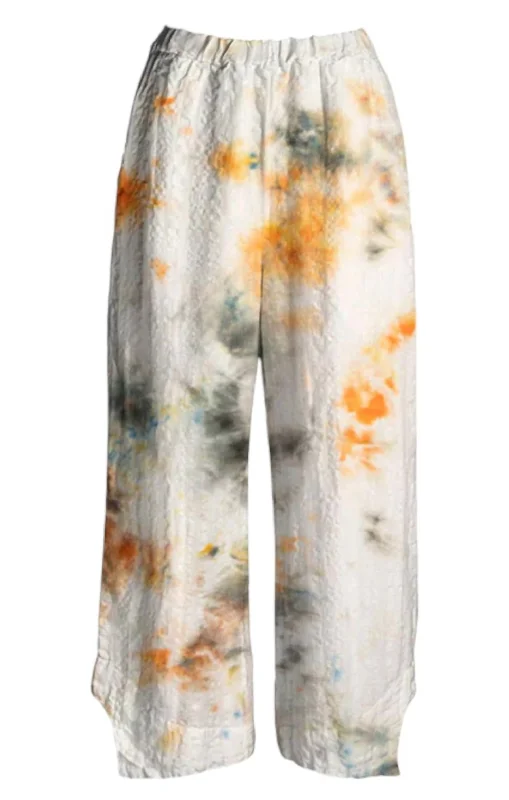 Chic Wardrobe Essentials Women's Milo Linen Pants In Fresco