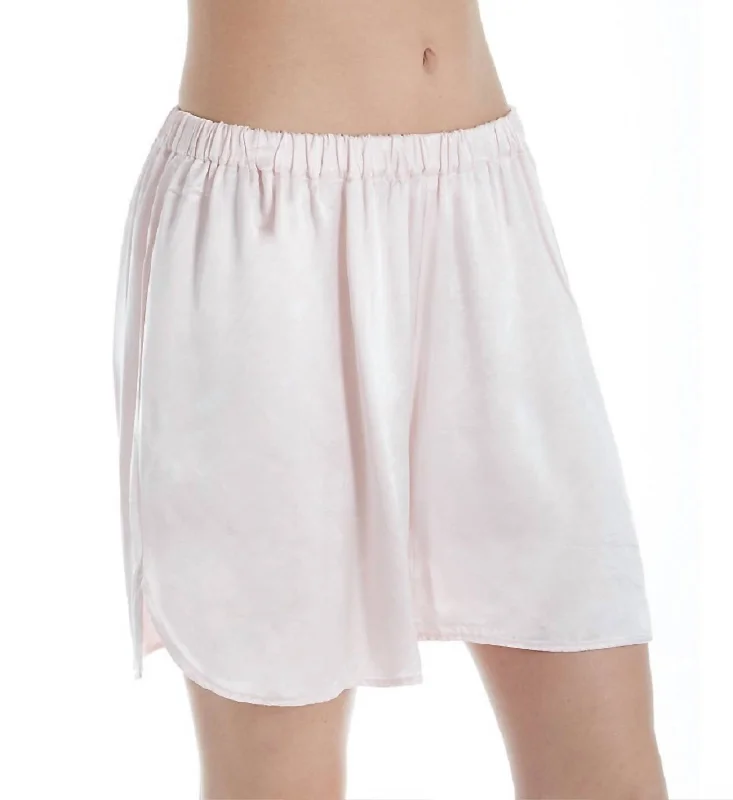 Huge Markdowns Brittany Satin Short In Blush