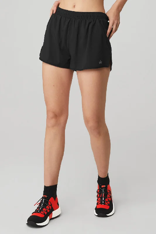 Mega Sale Stride Short - Black