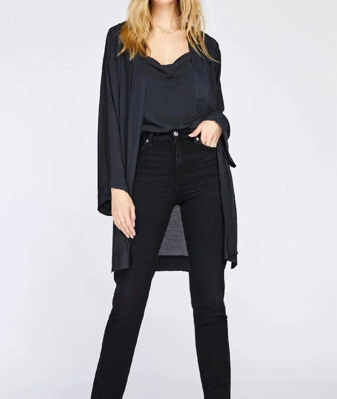 Seasonal Trend Angelica Cover Up In Black