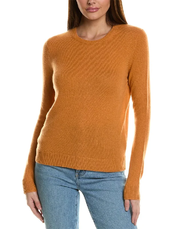 Current Trends Theory Crewneck Feather Cashmere Sweater