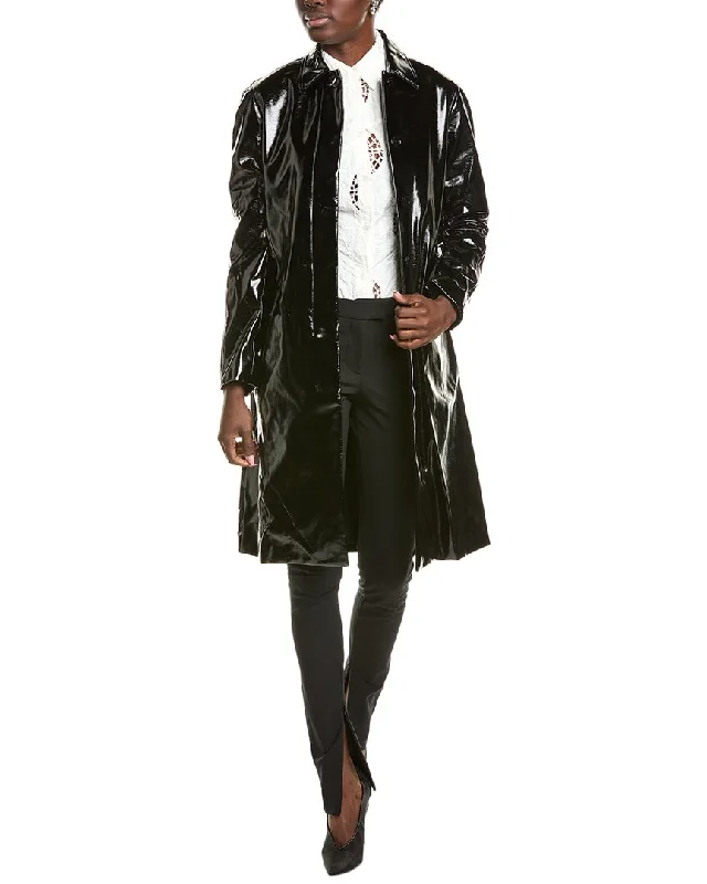 Y2K Nostalgic Fashion Look rag & bone Morin Coat