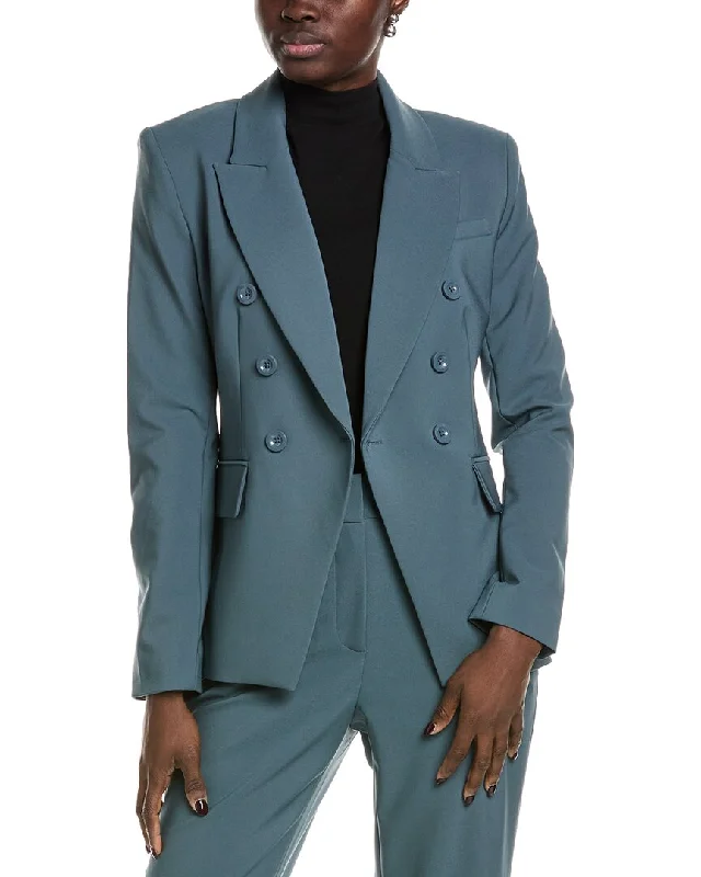 Runway Inspired Wear TOCCIN Kylie Double-Breasted Blazer