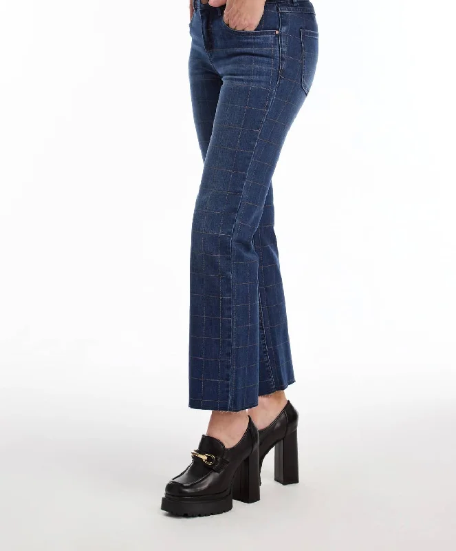 Exclusive Designer Collection Christina Straight Ankle Denim In Medium Wash