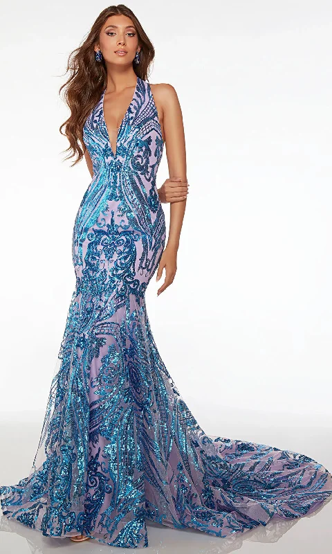 Unbeatable Prices Alyce Paris 61630 - Plunging Sleeveless Prom Gown