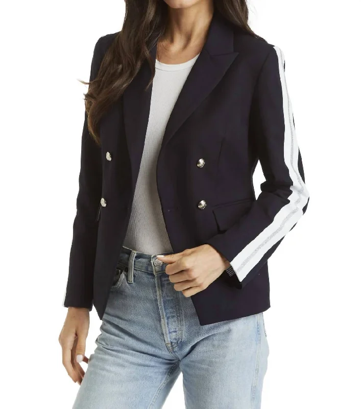 Unbeatable Deals Luna Trim Blazer In Navy