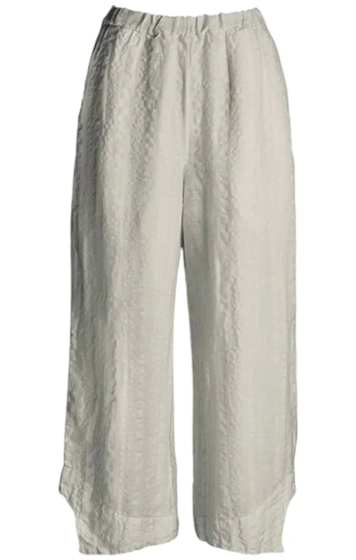 Mega Sale Women's Milo Linen Pants In Ashby White