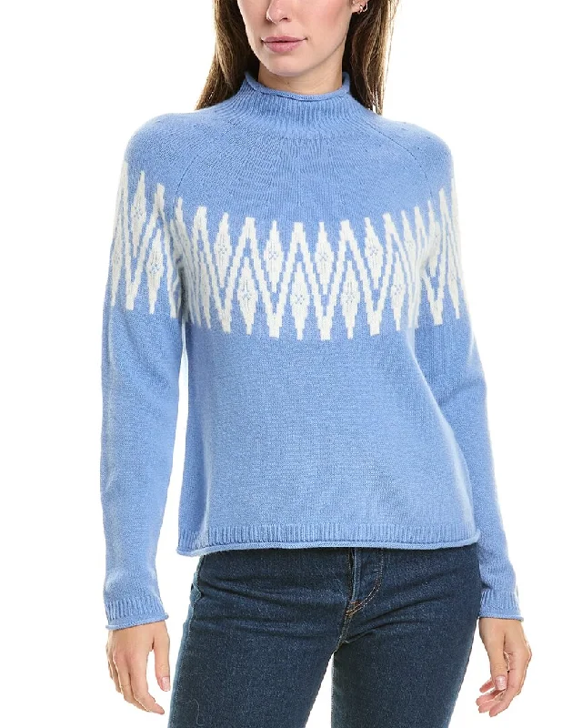 Sale Event, Prices Rock Hannah Rose Sunburst Fairisle Raglan Wool & Cashmere-Blend Sweater