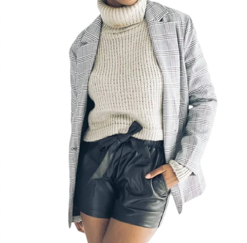 Cool Prices Aurora Boyfriend Blazer In Heather Grey