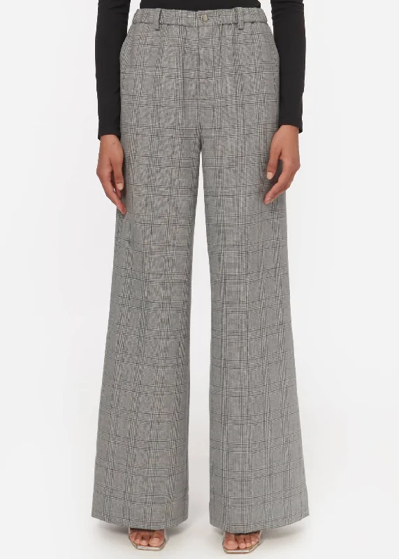 Seize Bargains Oriane Pant In Black/white