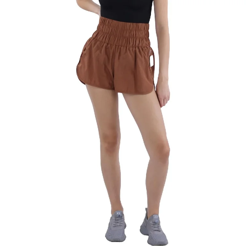 Boutique Styles Womens Running Smocked Casual Shorts