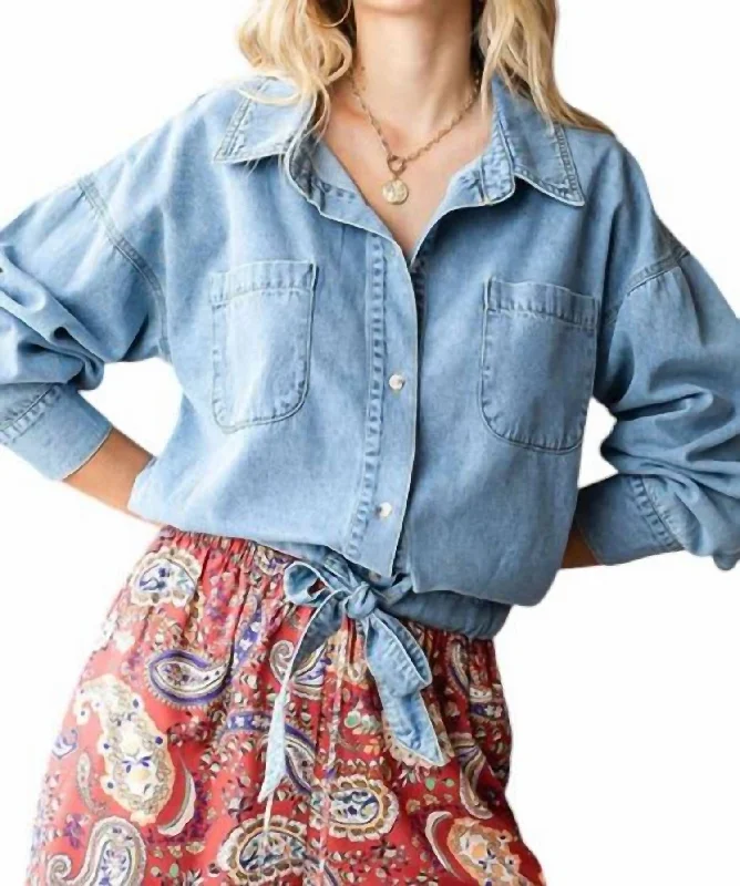 Rocker Chic Fashion Plus Size Washed Denim Jacket