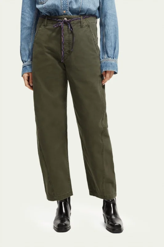 Fast Fashion Favorites The Pip Utility Chino In Military Green